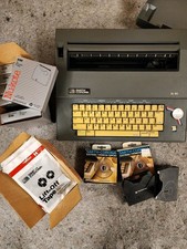 Working Vintage Smith Corona SL 80  Electric Portable Typewriter +Case +Supplies thumbnail