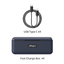 Camera Battery Charging Case for DJI OSMO Action 5 Pro Portable Fast Charger Box
