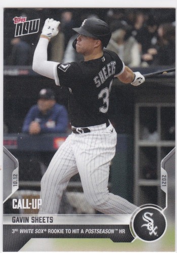 2021 Topps Now 959 Gavin Sheets