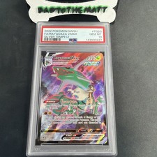 2022 POKEMON SWORD & SHIELD SILVER TEMPEST #TG20 FULL ART/RAYQUAZA VMAX PSA 10