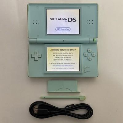 Nintendo DS Lite Console with Charger - Ice Blue - Tested