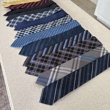 Lot of 14 Men  s Ties - Michael Kors, Jos A. Banks, Kenneth Cole, Hilfiger  More