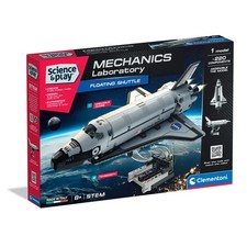 Image of CLEMENTONI SCIENCE & PLAY MECHANICS NEW NASA FLOATING SPACE SHUTTLE MODEL 8+