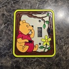 Vtg Winnie the Pooh Hunny Pot Light Switch Cover Walt Disney Productions Retro