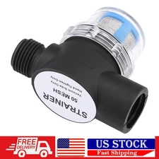RV Camper Water Pump Strainer Filter Replacement 255-313 1/2 Freshwater Strainer