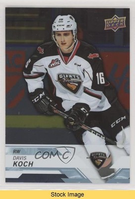 2018-19 Upper Deck CHL Silver Davis Koch #210 READ po4