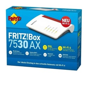 FRITZ!Box 7530 AX Router Inkl. Netzteil LAN-Kabel und Kabel