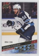 2020-21 Upper Deck Young Guns UD Exclusives 94/100 Jansen Harkins #229 n0c