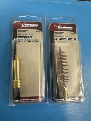 Traditions Performance Firearms Muzzleloader Brush & Loading Jag 50/.54 Cal.