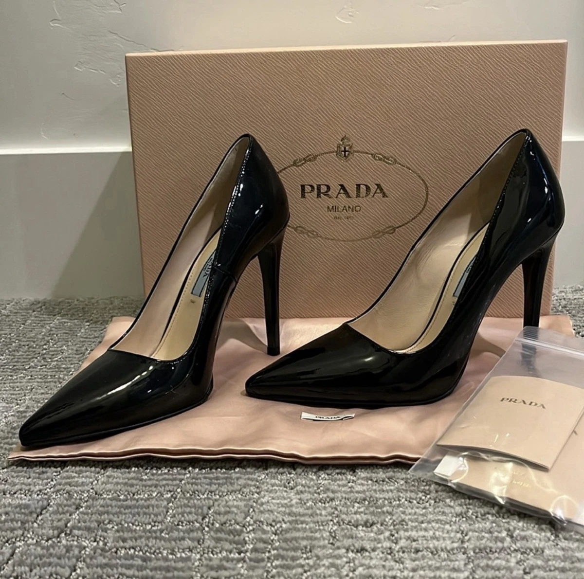 PRADA Black Heels for Women for sale - eBay