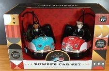 FAO Swartz Premium 2-Player Remote Control Toy Bumper Car Set-NIB