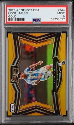 2024-25 PANINI SELECT FIFA #244 LIONEL MESSI GOLD /10