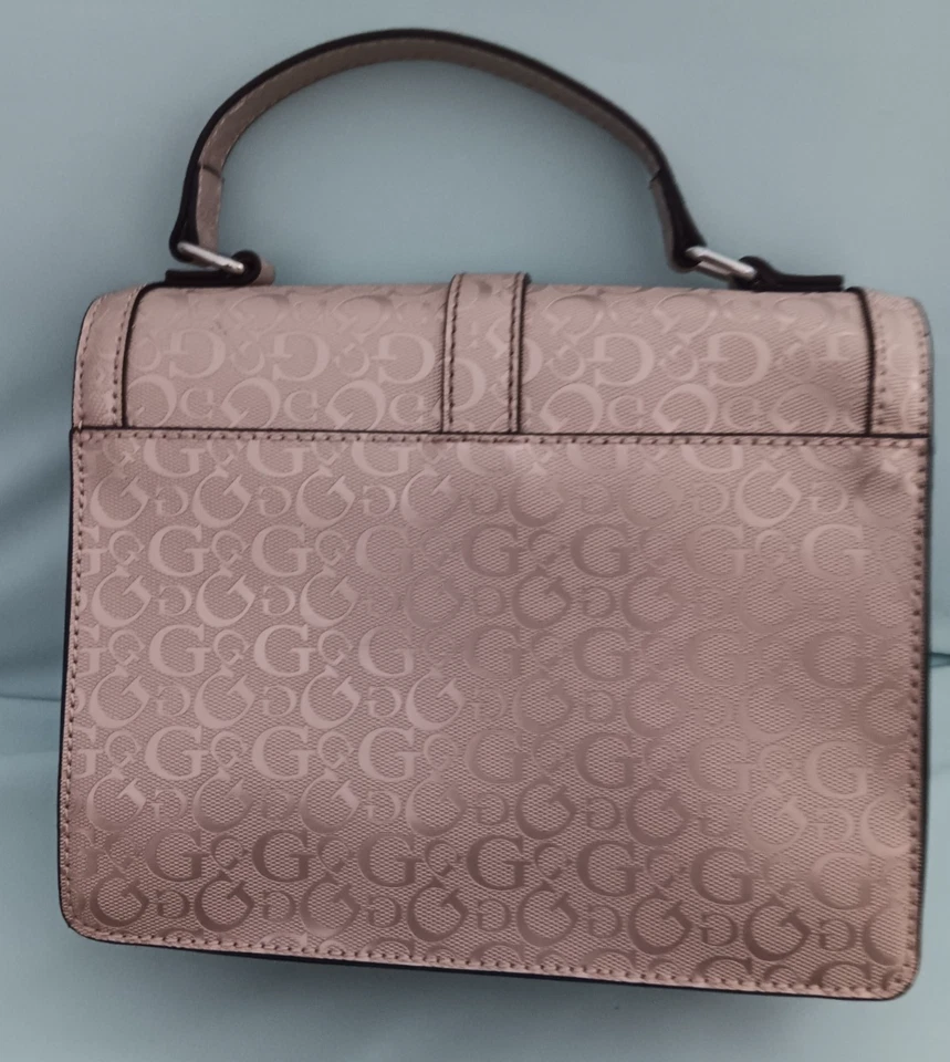 Bandolera GUESS Los Angeles Color Bronce/Marrón  Foto 3 de 4