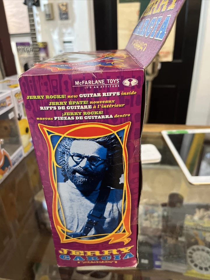 FIGURA JERRY GARCIA McFARLANE TOYS 2001 - Con CAJA Foto 4 de 4