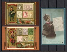FRANKREICH PHILAPOSTE 2015-2016 Set mit 3 VIGNETTEN mit LIMITIERTER AUFLAGE Neu **