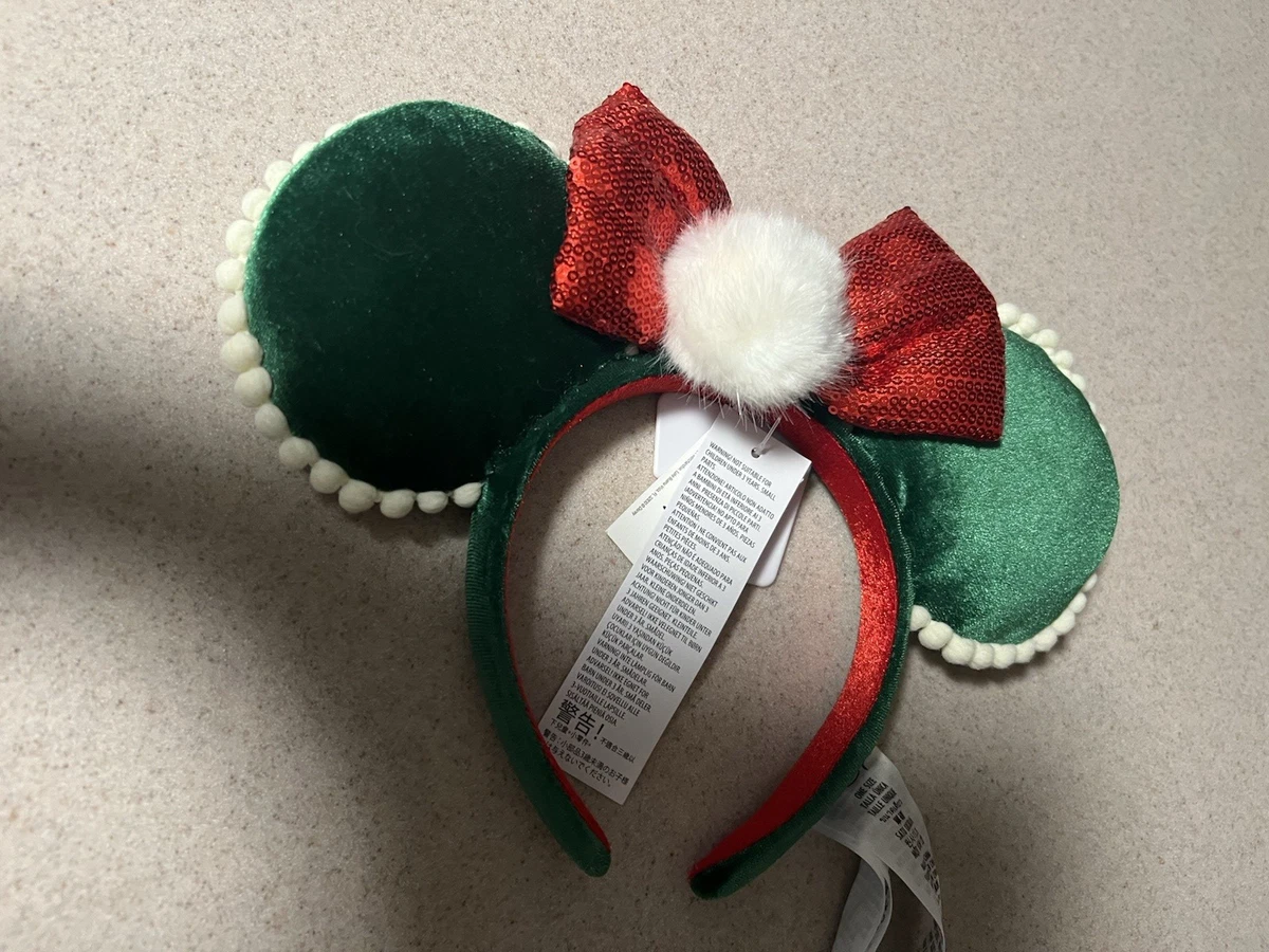 Orecchie di Minnie Mouse con corona di fiori fantasy