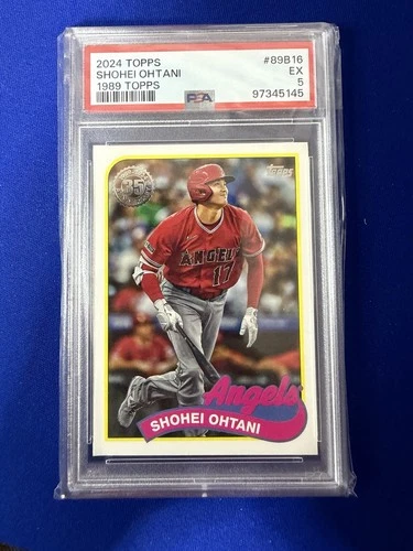 2023 Topps Shohei Ohtani 1989 Throwback PSA 5 POP 1