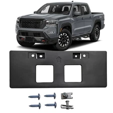For 2022-2024 NISSAN FRONTIER Front License Plate Frame Holder Mount Bracket