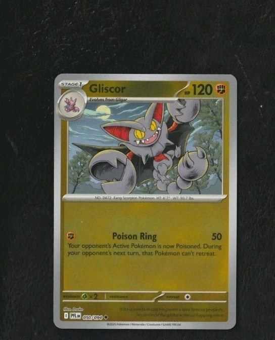 050/094 Gliscor - Phantasmal Flames - Reverse Holo M/NM Pokemon
