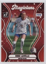 2024-25 Panini Donruss FIFA Magicians Red Rose Lavelle #16 6d8