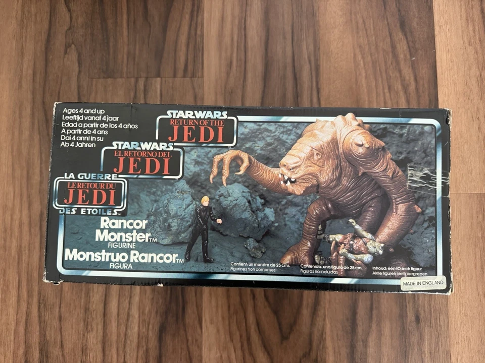 STAR WARS Vintage - ROTJ Trilogo - Rancor - MIB inkl. Insert - Palitoy 1983 - Bild 3 von 4