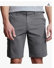 Copper & Oak Supply Co. Men's Venture Ripstop Stretch Cargo Short Gray Size 36