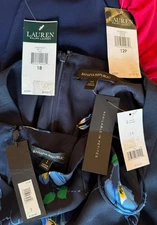 NWT Name Brand Dress Lot of 10 - $1000 MSRP - Ralph Lauren; Banana Republic
