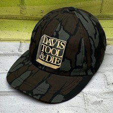Davis Tool & Die Men's Snapback Hat Camouflage USA Made Adjustable