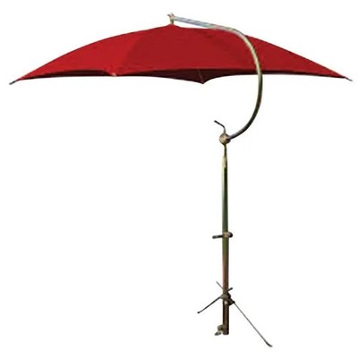 Tractor Umbrella Assembly for Fender Mounts 54'' 10 oz. Duck Canvas - Red