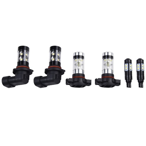 Car Light Light 12 Pieces LED Chips 6000K Xenon White Light Fog Light Bulbs - Picture 5 of 16