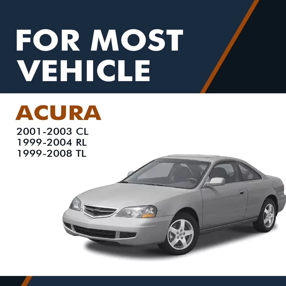 Set of 8 Front-Rear Ceramic Brake Pad Kit For 1999-2004 Acura RL Premium - Image 2 of 4