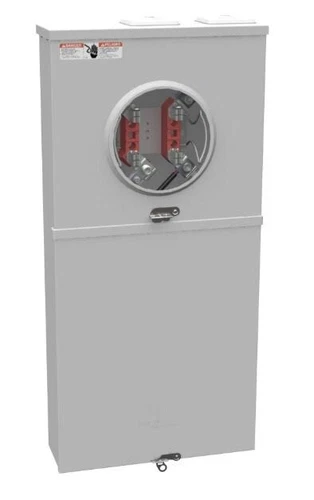 Milbank 200 Amp Meter Socket With 200 Amp Disconnect