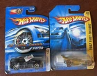 2 Different VINTAGE 2006 & 2007 HOT WHEELS BLUE CARD CARS NIP Errors? 🏎️🔥