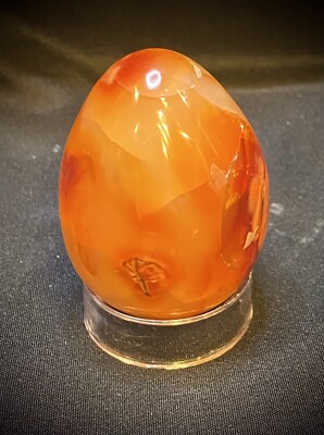 Carnelian Egg With Stand 2 Inches | eBay