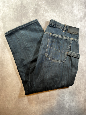 Vintage Sean John Baggy Wide Leg Denim Jeans Mens 38x28 90s Skate