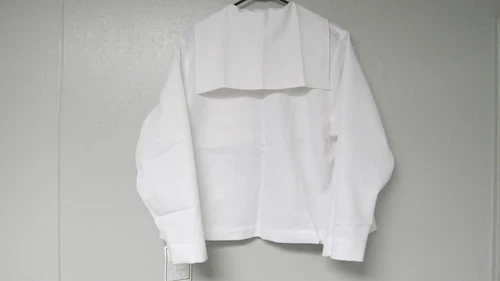 US NAVY DAMEN MATROSE UNIFORM TOP PULLOVER WEISS MIDDY USN S M L XL CRACKER JACK - Bild 3 von 7