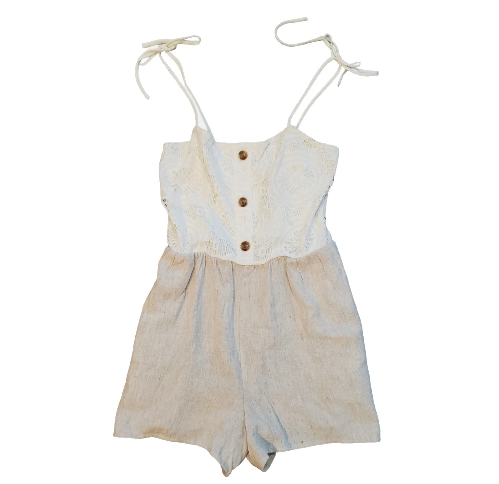Linen Solid Multicolor Jumpsuits & Rompers for Women
