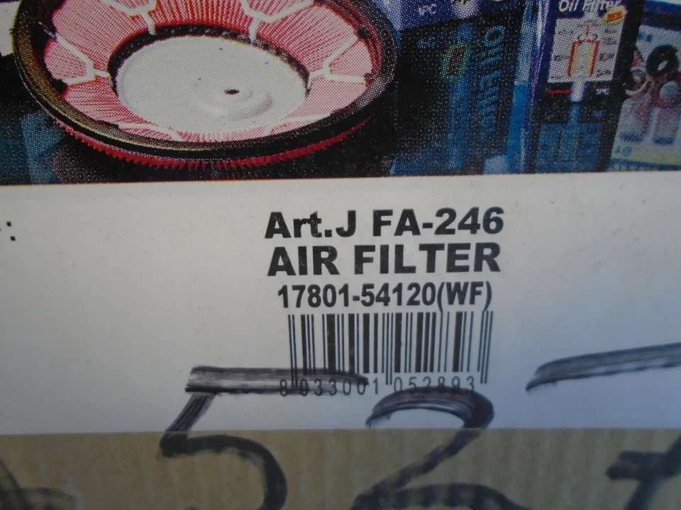 Filtro de aire Japanparts FA-246 se adapta a Isuzu Piazza 85-90 Mitsubishi Pajero 83- Foto 3 de 4