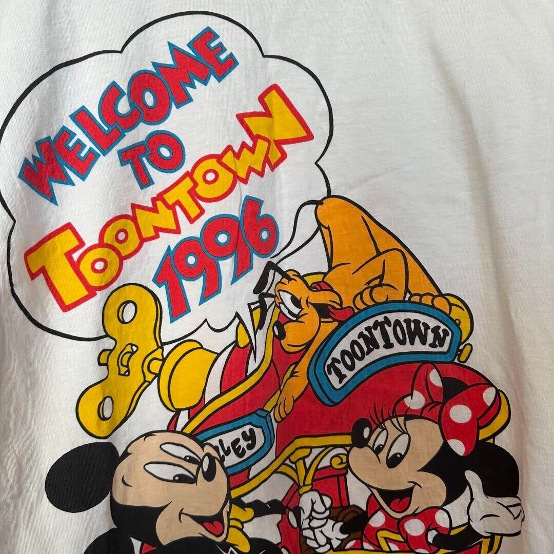 Tokyo Disneyland Toontown 1996 Tシャツ LL 1996 90 Disney Toontown T-Shirt Tokyo Resort L | eBay