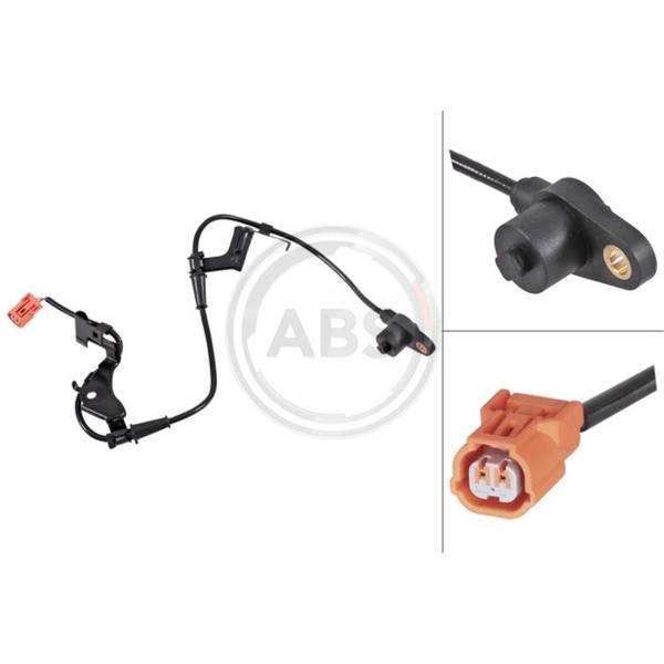A.B.S. Sensor DrehzahlfüHler Vorne Links FüR Honda Civic VII Hatchback-image
