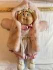 VTG Cabbage Patch Doll Coleco Hm 3 Lemon Hair 1982 Dressed For Winter 17" tall