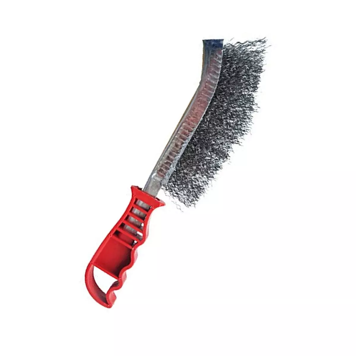1X Heavy Duty Wire Hand Brush Stainless Steel Bristles Rust Paint Metal Removal