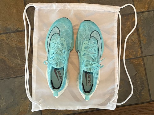 Scarpe Nike Air Zoom Alphafly Next% Hyper Turchese CI9925-300 da uomo 10,5 - Foto 5 di 6