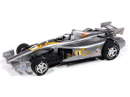 Auto World Super III SC413-2A 2014 Indy Car Johnny Lightning Special #1 (grigio) H - Foto 1 di 3