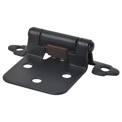 20x 1/2" Overlay Partial Wrap Kitchen Cabinet Hinges Self Closing Cabinet Hinge - Picture 8 of 17