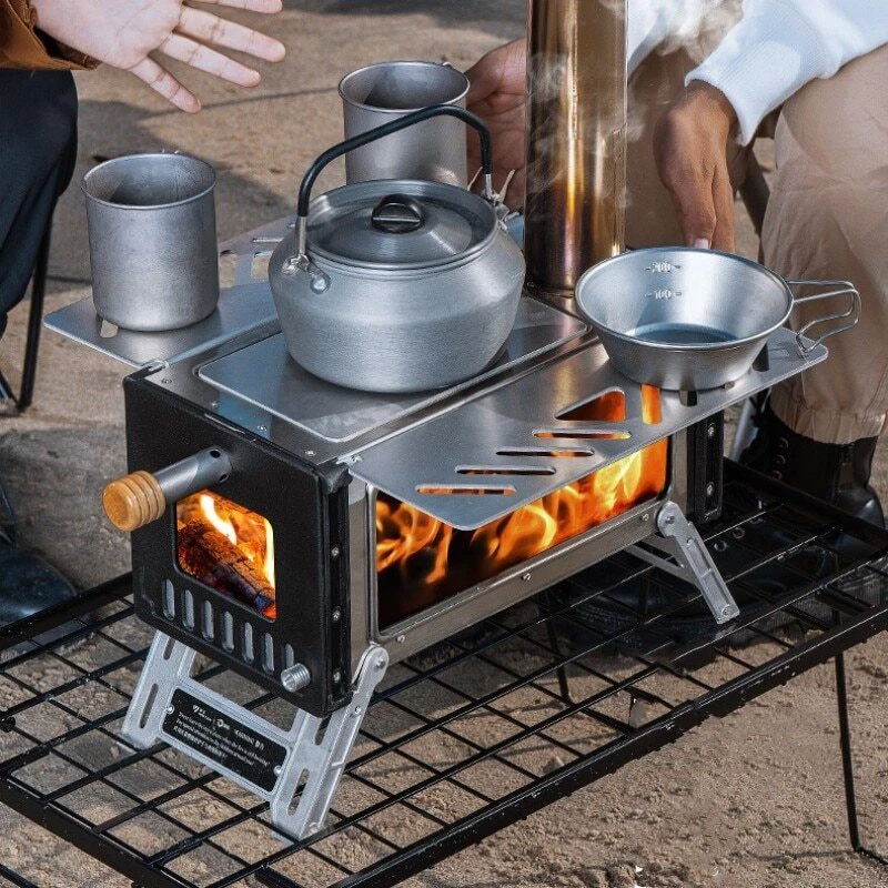 Ultralight top wood stove