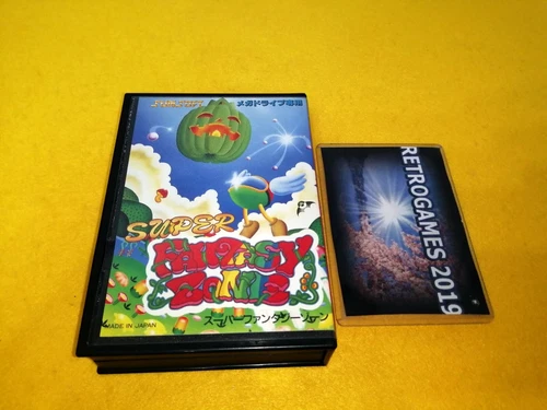 SUPER FANTASY ZONE Mega Drive / GENESIS MD SEGA REG CARD