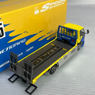 1/64 YES X Peako Isuzu Flatbed Tow Truck Spoon Sport Ltd 2000 pcs