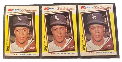 Maury Wills Trading Cards