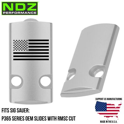 NDZ Sig P365 P365XL X Macro Fuse RMSC Optic Sight Cover Plate
